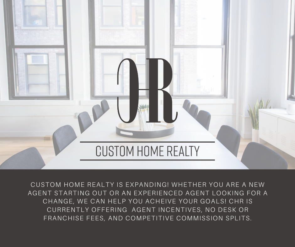 Career opportunities at Custom Home Realty