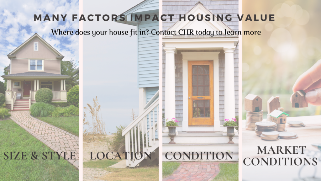 How much is your home worth? Many factors impact housing value. 